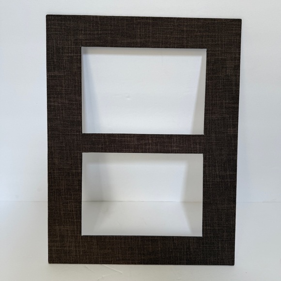 Pottery Barn Twisted Rope Wooden Multi Mat Frame Double 5x7 - Picture 12 of 14